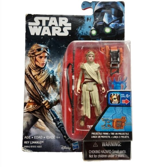 Star Wars Rey Action Figure with Acessories age 6+ Hasbro The Force Awakens - Picture 1 of 4
